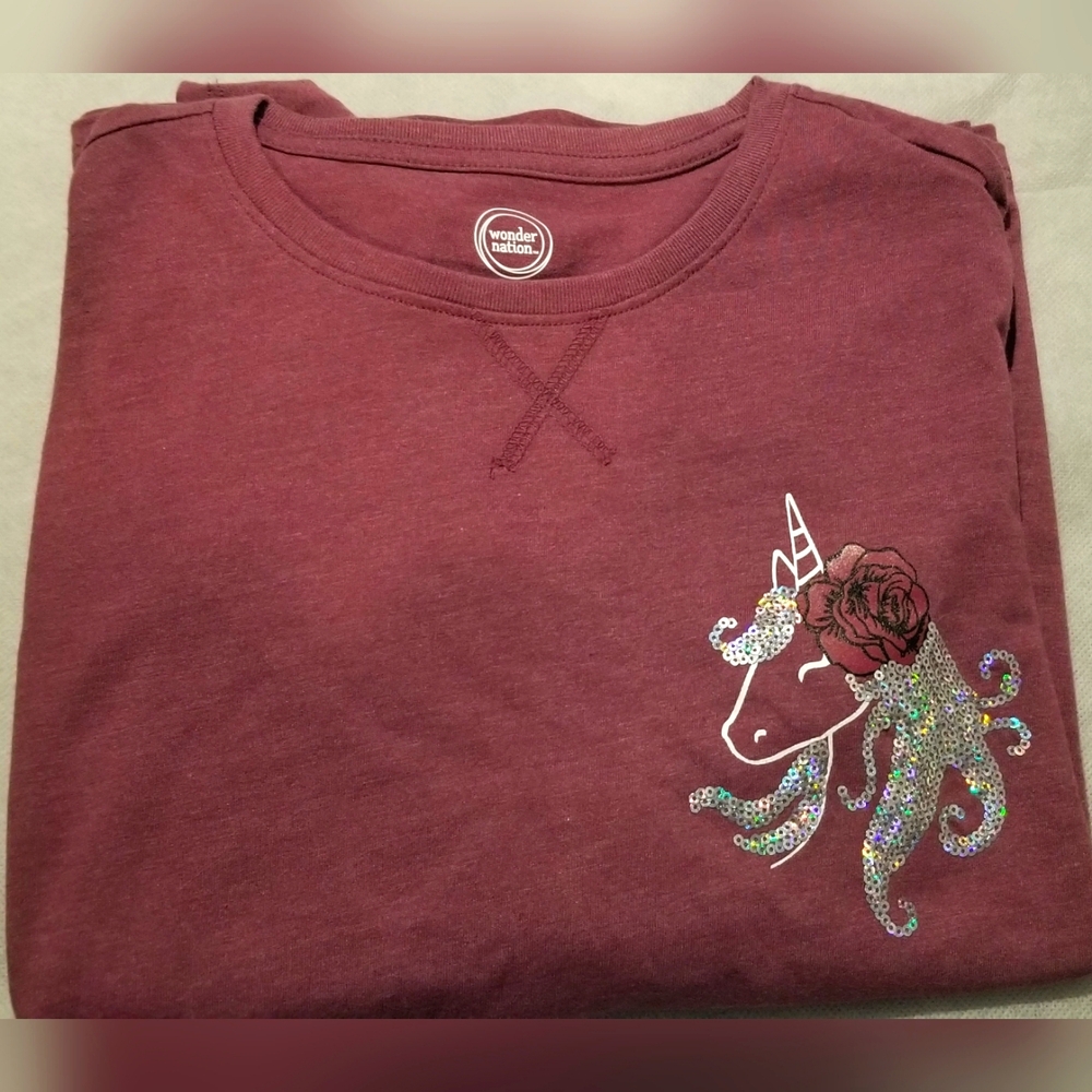 Girl's Unicorn Shirt Size 14-16